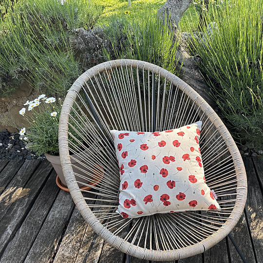 Taie doreiller décorative COQUELICOT COQUELICOT