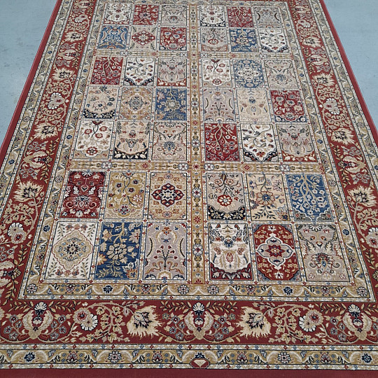 Tapis classique en laine ORIENT cassette vieux rose