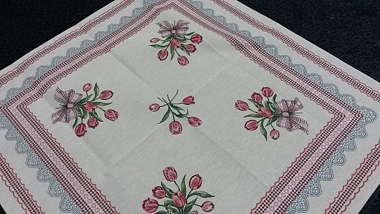 Nappe en tapisserie TULIPES