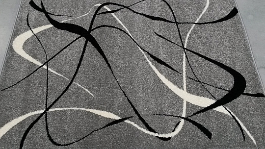 Tapis en pièces CHOCO gris