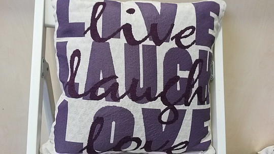 Taie d&#39;oreiller décorative LIVE PURPLE