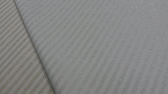 Nappes et foulards de Noël Rayures argent nature