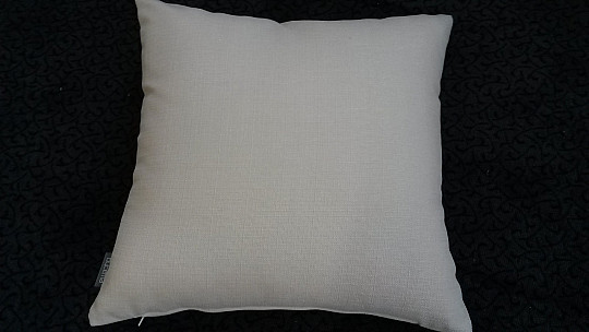 Housse de coussin déco blanche GERSTER