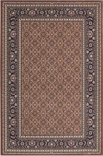 Tapis classique en laine ORIENT motif all-over rose