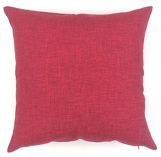 Housse de coussin déco EDGAR 401 FRAMBOISE