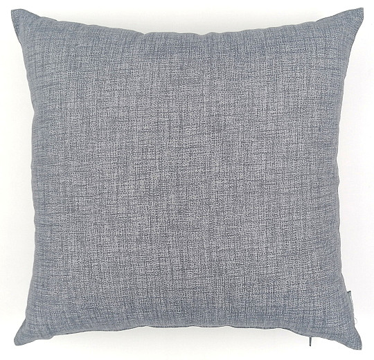 Housse de coussin déco EDGAR 801 GRIS