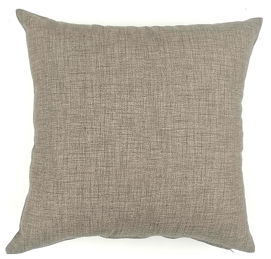 Housse de coussin déco EDGAR 802 GRIS BEIGE