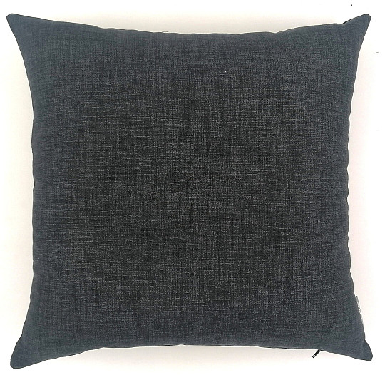 Housse de coussin déco EDGAR 850 ANTHRACITE