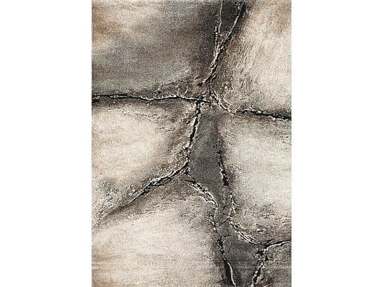 Tapis pièce moderne SAHARA gris