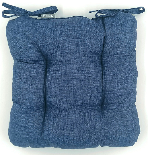 Coussins de chaise EDGAR bleu 602