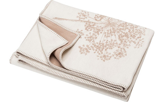Couverture en coton DF JADE beige