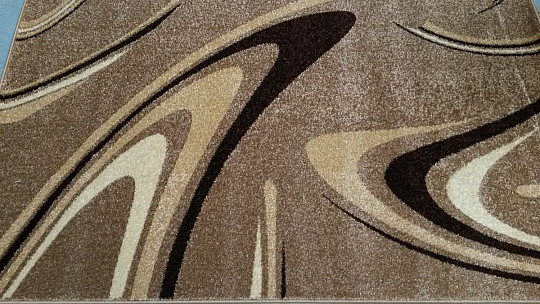 Tapis en pièce CAFÉ beige
