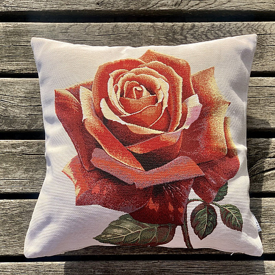 Housse de coussin tapisserie FLEURS 2