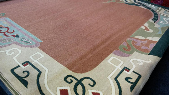 Tapis à la pièce 300x400 cm MAHAL II terre cuite - Dernière pièce !