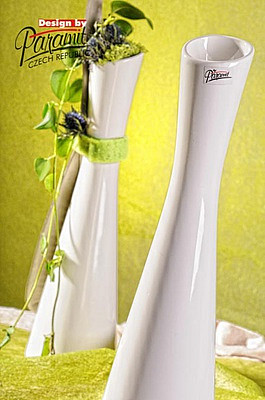 Vase en porcelaine LINK blanc
