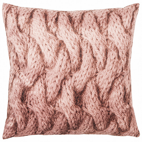 Coussin décoratif VELVET TIMO rose