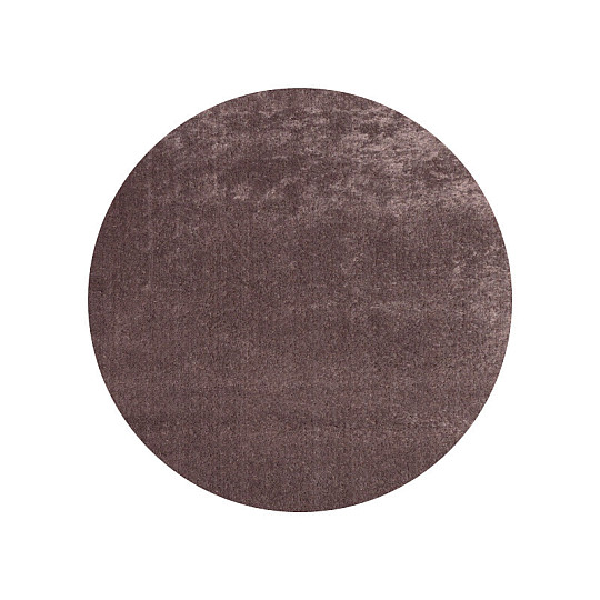Tapis rond SHAGGY DOLCE VITA marron