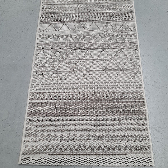 Tapis d'extérieur STAR marron clair