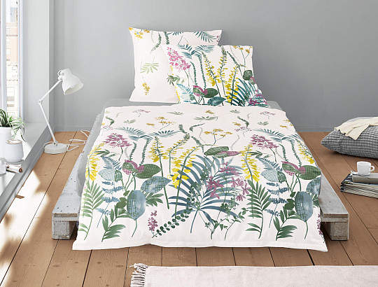 IRISETTE luxueux satin de coton NOVA 8282-90 crème