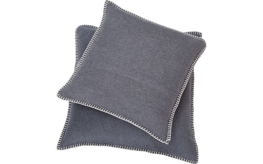 Housse de coussin SYLT - gris 90