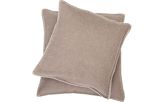 Housse de coussin SYLT - marron clair 93
