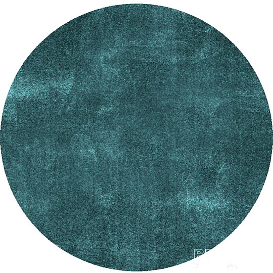Tapis rond SHAGGY GALA turquoise