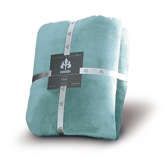 Couverture douce RELAX 22 TURQUOISE