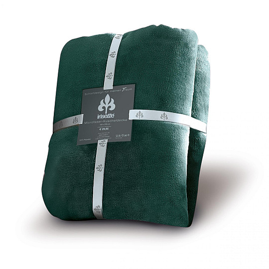 Couverture douce RELAX 32 VERT FONCÉ