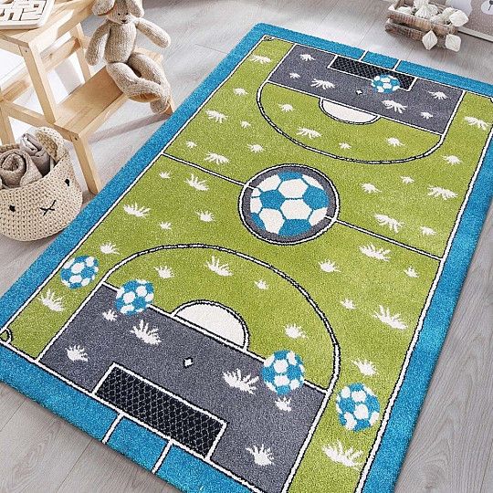 Tapis enfant MONDO NEW Aire de jeux gris
