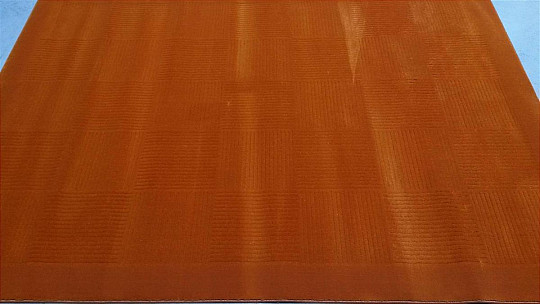 Tapis en pièces ALASKA orange