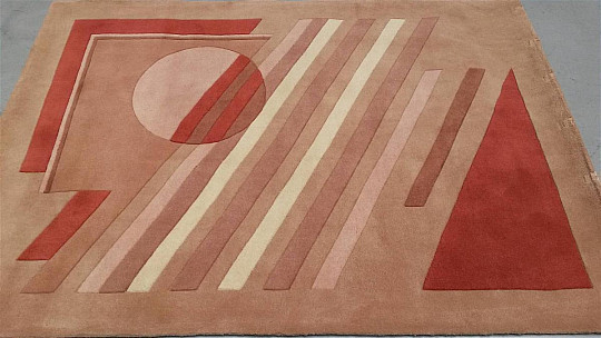 Tapis tufté main GEO! Le dernier morceau !