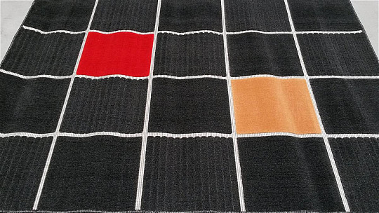 Tapis pièce design CUBES