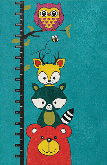 Tapis enfant PLAY animaux de la forêt