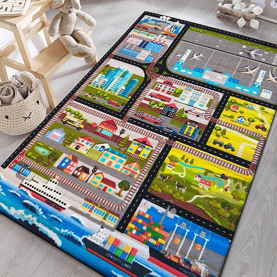 !NOUVEAUTÉ! Tapis enfant SWEET KIDS city