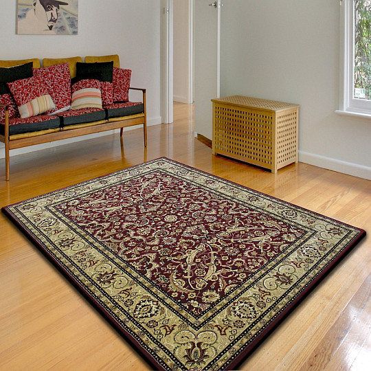 Tapis en pièces EXCLUSIVE 2 rouge