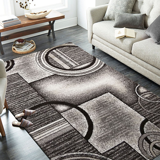 Tapis en pièce PANAMERO 6 géométrique