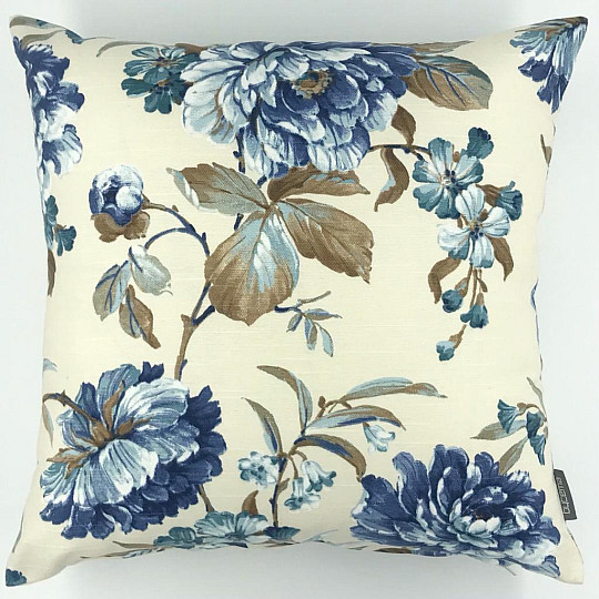 Enduit décoratif LAURA FLEUR GRAND BLEU