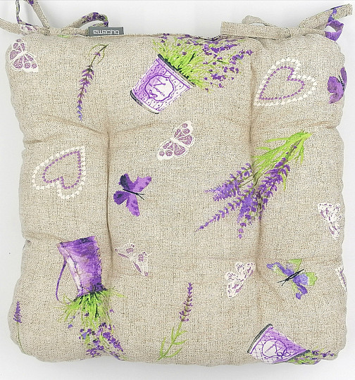 Coussins de chaise LAVANDE lilas