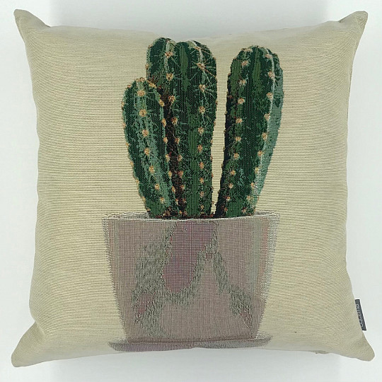 Housse de coussin tapisserie KAKTUS 1