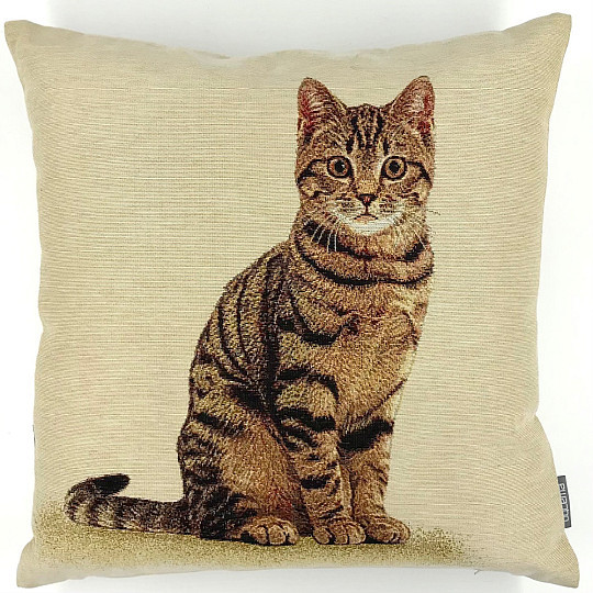 Taie d'oreiller tapisserie CHAT MOUREK