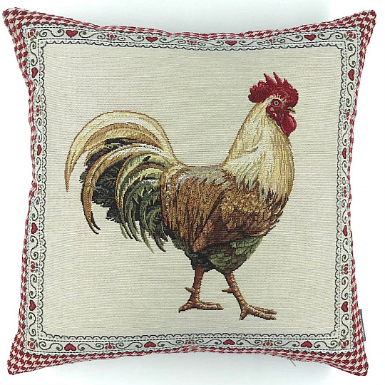Housse de coussin tapisserie KOHOUT 2
