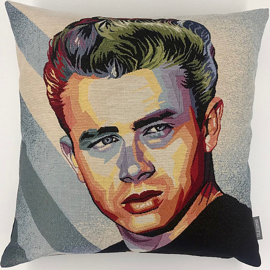 Housse de coussin en tapisserie COMICS James Dean