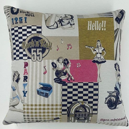Coussin décoratif SKUTRY RETRO design