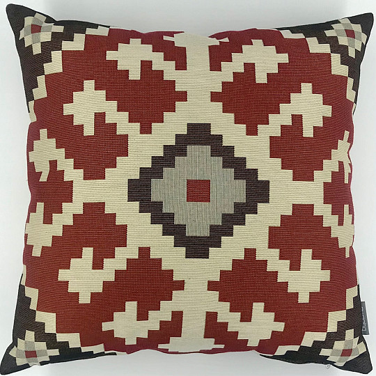 Housse de coussin tapisserie INKA