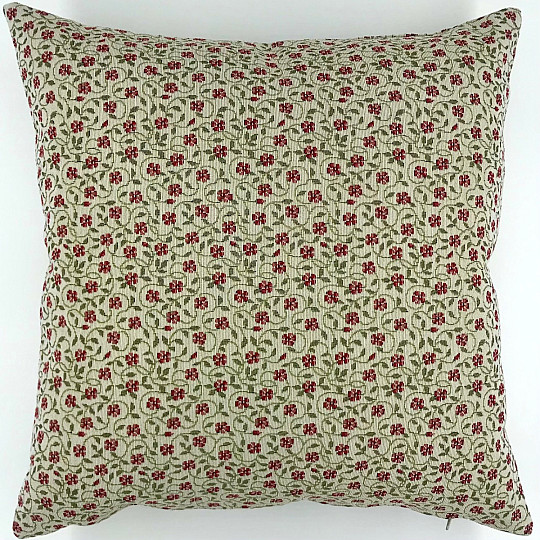 Housse de coussin tapisserie FLEURS VINTAGE 2