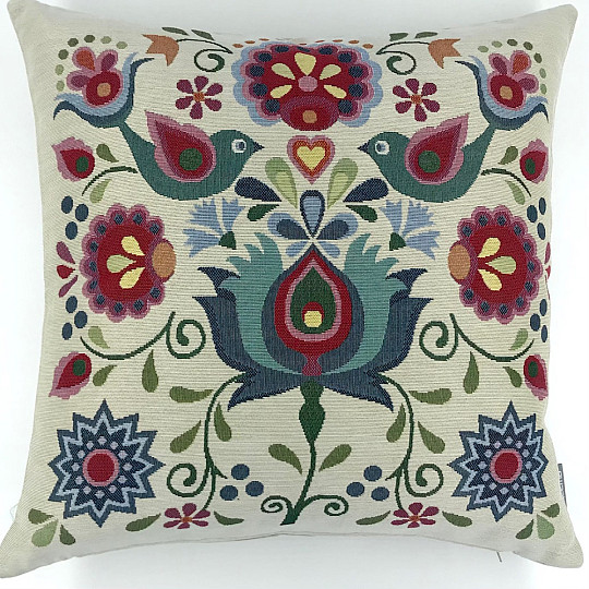 Housse de coussin tapisserie JURKOVIC