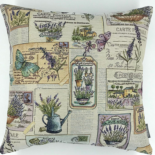 Housse de coussin tapisserie JARDIN 3