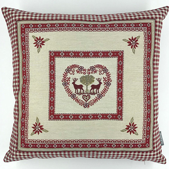 Housse de coussin tapisserie ALPES TYROLIENNES 4