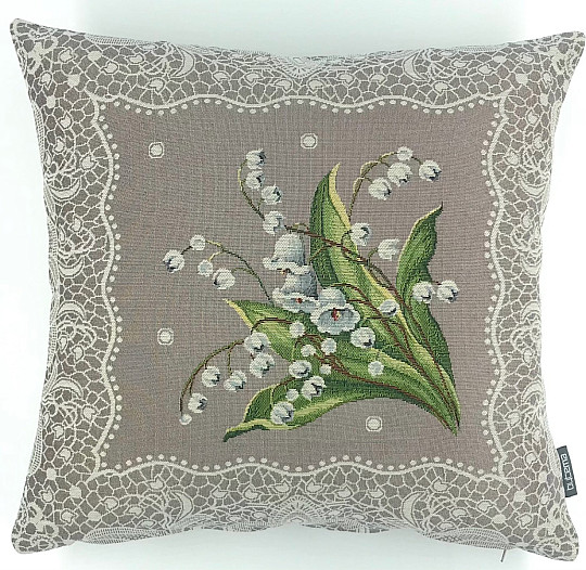 Taie d&#39;oreiller tapisserie LILY OF THE LONG LONG