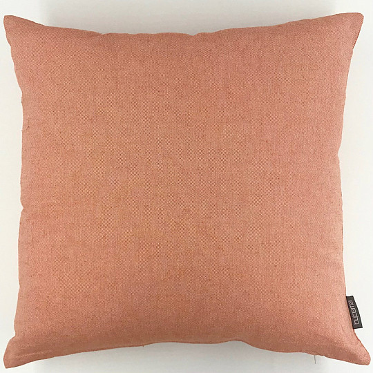 Housse de coussin déco PASTEL orange